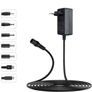 DC 21V 2A AC Wall Mounted Power Supply Adapter with OTP/OVP Protection for Electric Screwdriver 18V 5S Li-ion Battery Pack