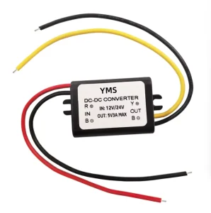 DC 24V 12V to 5V 3A 15W DC-DC Converter Step Down Power Supply Module Waterproof Buck Converter off Board