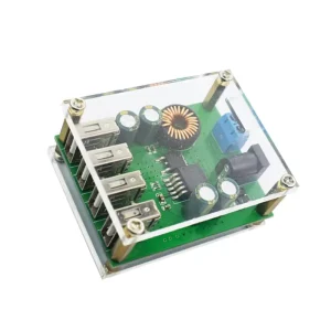 DC DC 7V-60V to 5V 5A 4 USB Output Buck Converter Board Step Down Transformer Power Supply Module Car Charger High Speed