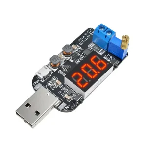 DC DC CV CC 15W 5V to 1V 9V 12V 24V Adjustable Step up Down Power Supply Board Boost Buck Voltage Regulator Converter USB Output