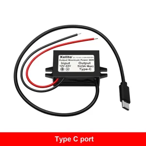 DC/DC Converter 12V(8-40V) to 5V 3A USB Power Supply Module Step Down Fast Charger Board Auto Power Supply Adapter