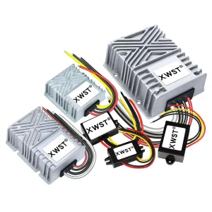 DC-DC Step Down Converter 30-60V/36V/48V to 24V Voltage Regulator Waterproof Buck Transformer Module