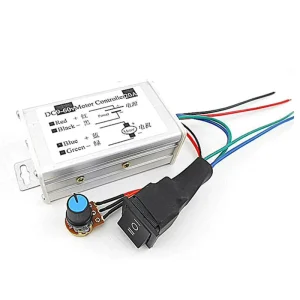 DC Motor Speed Forward Reverse Governor 9-60V High Power Pulse Width Motor Driver PWM Control Board 0-20A 1200W Potentiometer
