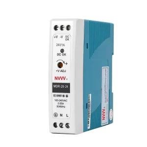 DC Output 20W 24V Power Supply 24V SMPS DIN Rail Switching Power Supply