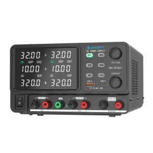 DC Power Supply Variable, Dual Output 32V10A Switching Bench Power Supply with Serial 62V10A/Parallal 32V20A Output Combination