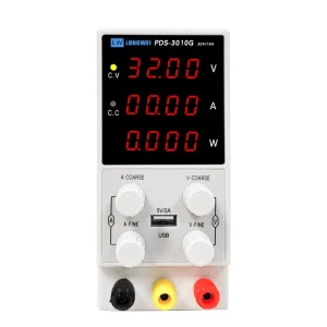DC Power Supply Variable PDS 3010G 0-30V 0-10A Single Output 300W Adjustable Digital Lab Bench Power Source Stabilized