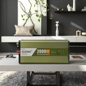 DC to AC 2000W Pure Sine Wave Inverter 12V 24V to 110V 220V