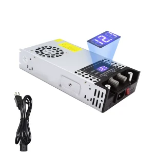 DC12V 24V 36V 48V 60V 360W Adjustable AC DC Switching Power Supply Single for Air Compressor Car SMPS Digital Display 50 60Hz