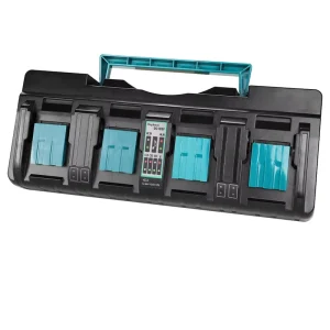 DC18SF Fast Charger Four Port 18V Cordless Lithium Ion Battery Charger Compatible With BL1820 BL1830 BL1850B BL1860B