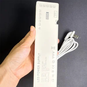 DC24V 150W LED Driver Ultra Thin Power Supply AC100 240V Cabinet Lighting Transformer for Wardrobe Closet Light
