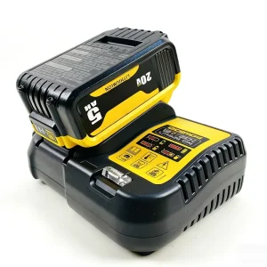 DCB1104 Battery Charger 3A Fast Charging Adapter Low Heat Design for 12V & 20V Power Tool Batteries