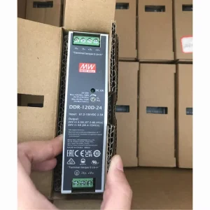 DDR-120A-12, DDR-120A-24, DDR-120B-24, DDR-120B-48, DDR-120C-24, DDR-120D-24 DIN Rail DC-DC Converter