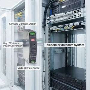 DDR 120A 48 100W 48V 2.1A Single Output 9 18V Input 88.5% Efficiency Din Rail Industrial Power Supply