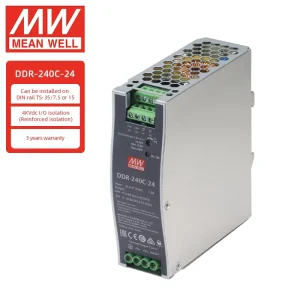 DDR-240C-24 240W Input 33.6-67.2VDC Output 24VDC 10A DC Converter DIN Rail Power Supply