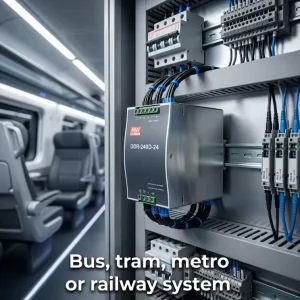 DDR-240C-48 240W 48V 5A DC-DC Single Output Industrial DIN Rail Power Supply 92% Efficiency