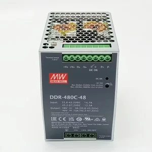 DDR-480C-48 Switch Power Converter 480W 48VDC Din Rail Type DC DC Converter