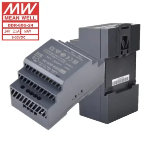 DDR-60G-24 60W 24V 2.5A DC-DC DIN Rail Power Supply Single Output for Industrial and LED Use