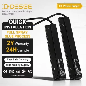 DESEE 2.08A 4.17A Linear Non Dimming LED Driver 48V 100W 200W IP20 Magnetic LED Power Supply for Indoor Main Light