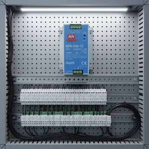 DIN Rail 12V 20A 240W DC Industrial Control System High Efficiency AC-DC Switching Power Supply Single Output NDR-240-12