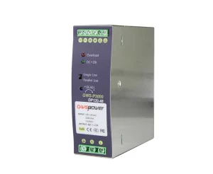 DIN Rail 48VDC 120W Single-Output Industrial AC-DC PoE Power Supply for Industrial Switch Networks