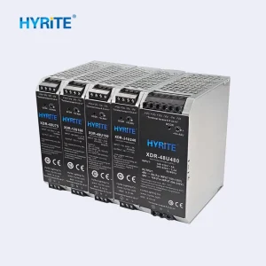 DIN Rail Power Supply 12V 24V 48V AC DC Converter 90 264VAC Industrial Switching PSU High Efficiency CE