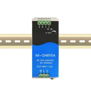 DIN Rail Power Supply 48V 5A 240W Industrial PSU AC DC Converter 100 240VAC Input CE UL