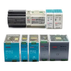DIN Rail Power Supply 5V 12V 24V 48V 10W 20W 45W 60W 100W 120W 150W 240W 480W Switching Power Supply for Automation Equipment
