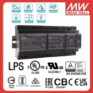 DIN Rail Power Supply HDR-30-24 Ultra Slim 30W Single Output AC-DC 24V DIN Rail Mounted Power Supply