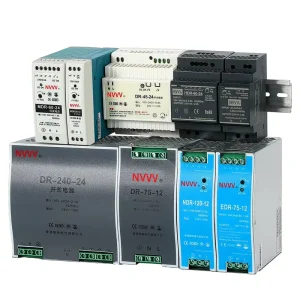 DIN Rail Switching Power Supply 5V 12V 24V 48V 10W 20W 45W 60W 100W 120W 150W 240W 480W for Automation Equipment