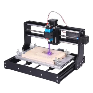 DIY 2 in 1 CNC 3018 Pro Desktop Router for Wood and Laser Engraving Cutting Machine