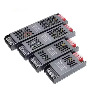 DLT DM DLT60 12V AC DC 110 265V 12V 24V 60W Constant Voltage Switching Power Supply LED Light Strip Aluminum Case CE ROHS IP20