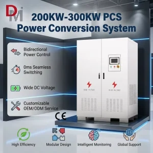 DMPCS-150KW 150KW Bidirectional PCS IP65 Protection Energy Storage Converter for Commercial Industrial ESS Battery System