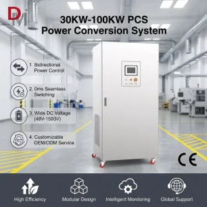 DMPCS-75KW 75KW Industrial PCS Converter IP65 Protection for Battery Energy Storage System Featuring Parallel Operation