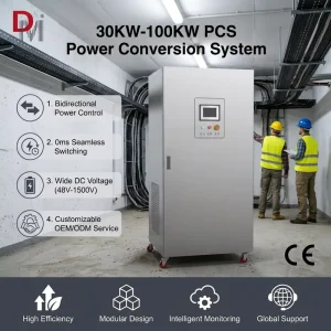 DMPCS 80kW Triple Output IP65 Energy Storage PCS Power Conversion System for Lithium Battery ESS Application