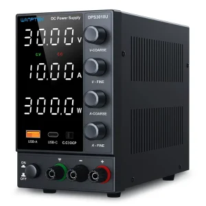 DPS3010U 300W Adjustable DC Power Supply 30V 10A Lab Bench Source for Electroplating & DIY Repair