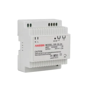 DR-30-24 30W 24V 1.25A DIN Rail Industrial Switching Power Supply AC/DC for Control Cabinet