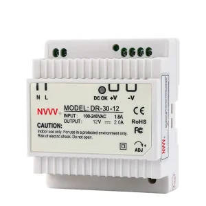 DR 30W Switching Power Supply DR Series AC to DC Power 30W 12V SMPS DIN RAIL DR 30 12
