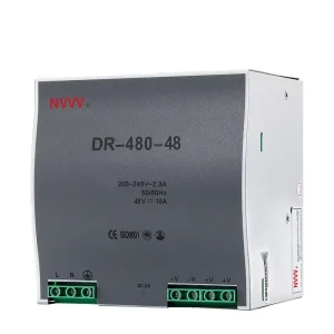 DR 480w Switching Power Supply DR Series AC to DC Power 480W 48V SMPS DIN RAIL