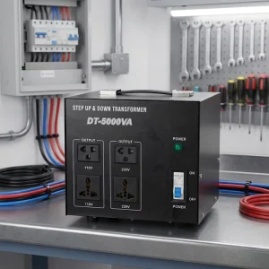 DT 5000VA Single Phase Power Transformer Home Use 50Hz 60Hz Frequency Copper Material Step Up Down Voltage Converter