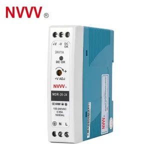 Dc Output 20w 24v Power Supply 24v Smps Din Rail Switching Power Supply