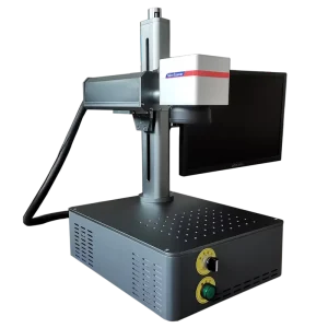 Desktop 20W Fiber Laser Marking Machine Compact Design for Small Business Use