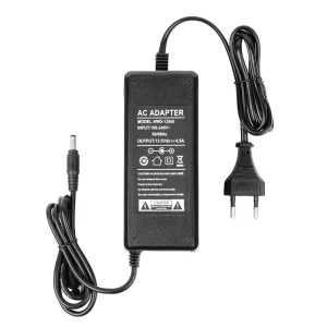 Desktop AC DC Switching Power Supply 13.5V DC 10% 4.5A AC 100 240V Input 60.75W High Efficiency for Nail Lamp Beauty