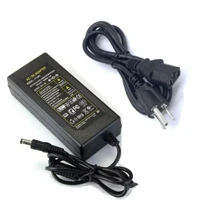 Desktop Power Adapter with 5V-48V AC DC Output 1A-12V Power Adapters in 1.5A 2A 3A 5A 6A 10A 12V ABS Material Plug-in Connection
