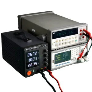 Digital Control Power Supply Adjustable Regulated Linear Benchtop Power Supply for Lab Science Charging Port
