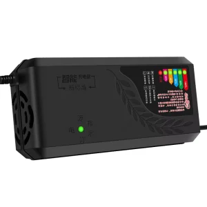Digital Display Electric Vehicle Charger Suitable for 48V 60V and 72V Lead-Acid Batteries