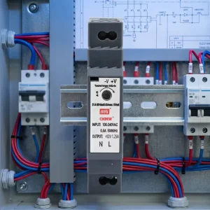 Din Rail DC Switching Power Supply HDR-15-12V Single Output 12V High Efficiency LED Industry Use CE ROHS