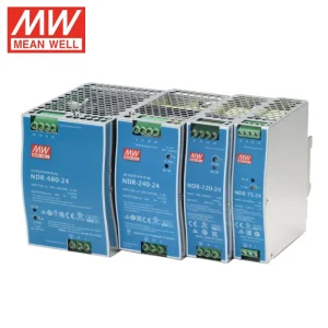 Din Rail Mount Switching Power Supply NDR-75 NDR-120 NDR-240 NDR-480 75W 120W 240W 480W Industrial Automation