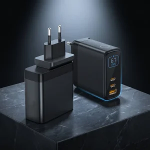 Display Gan Charger 67W Smart Fast Charging Laptop Portable Mobile Phone Fast Charger Wall PD 67W Charger for iPhone 16 15