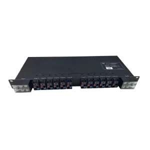 Dual Bus 2 Inputs 1U 48V DC PDU DC Power Distribution Unit