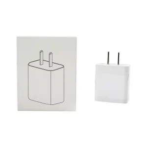 Dual Port USB-A USB-C Fast Charging Wall Charger Power Adapter for Mobile Phones and Laptops